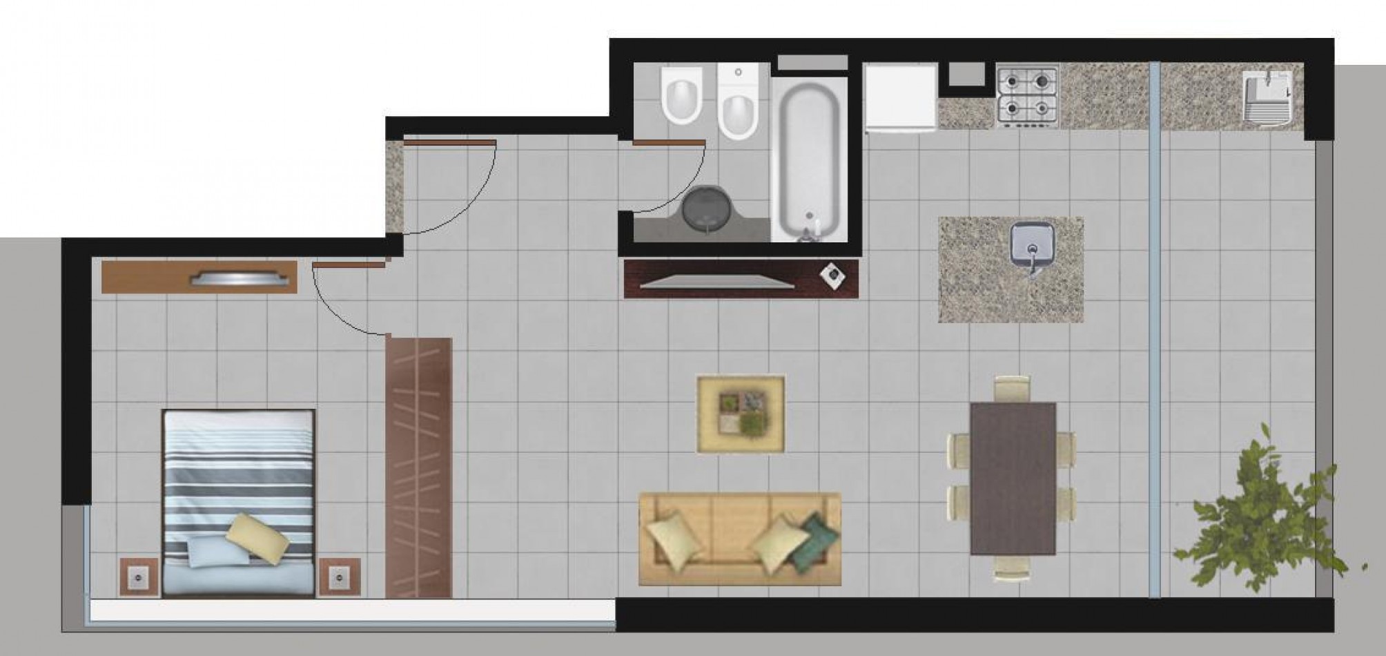 DEPTO. ESTILO LOFT