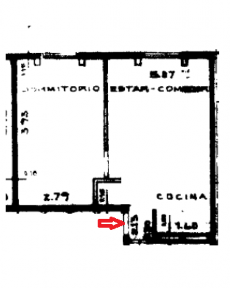 DEPTO. 1 DORMITORIO